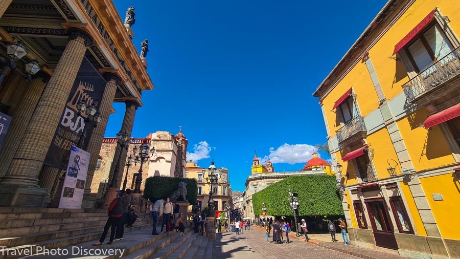 Cultural treasures of Guanajuato city