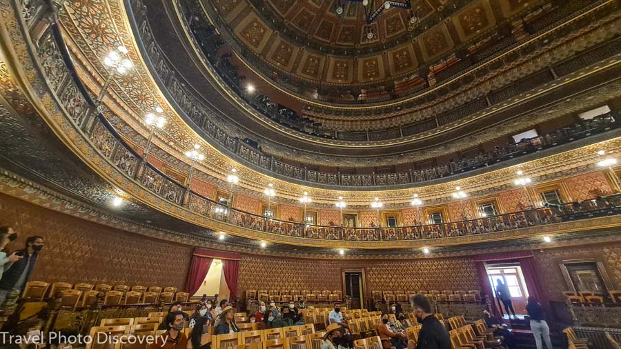 Stunning craftsman ship and details to Teatro Juarez