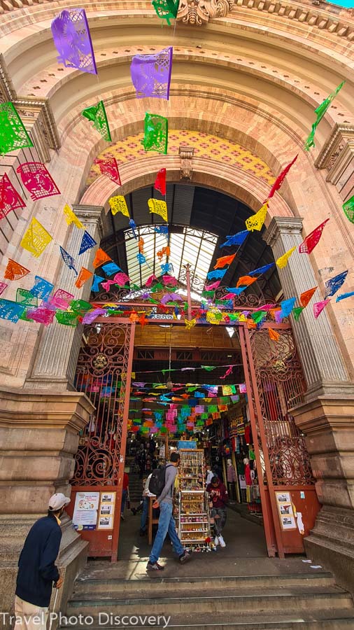 Entrance to the Hidalgo Market