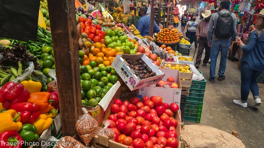  Exploring the many stalls and food vendors at the Hidalgo Market