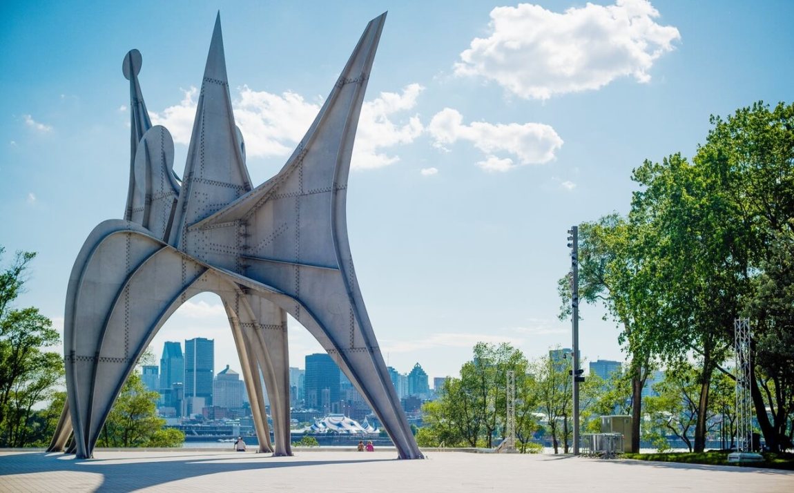 2 Days in Montreal: An Epic + Easy Itinerary 11 statue in parc jean drapeau montreal