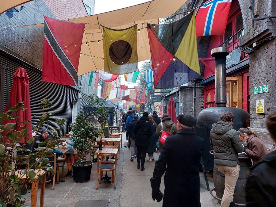 Maltby Street Market London