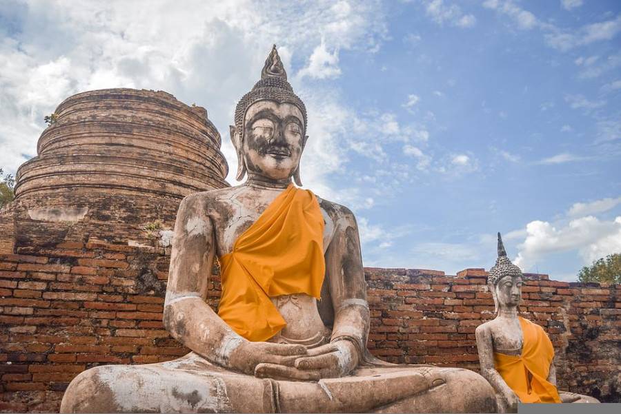 Cruise all the way to the ancient capital of Ayutthaya