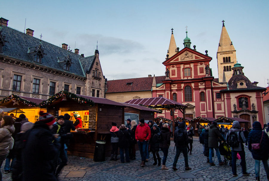 Prague at Christmas time