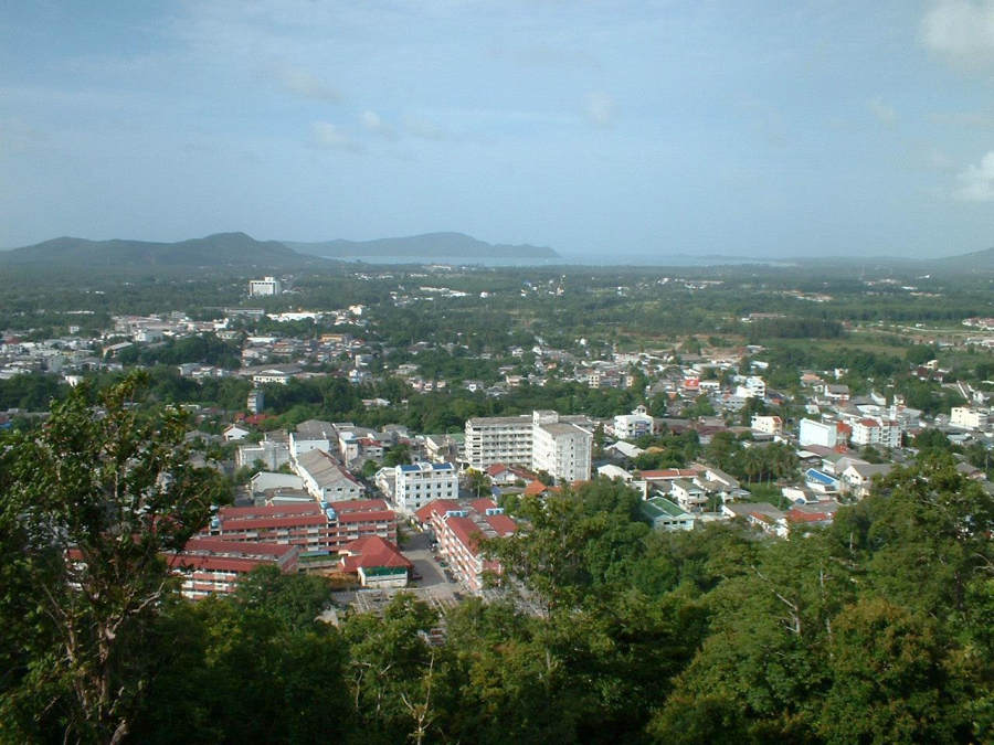 Cool Vista point at Khao Rang Viewpoint