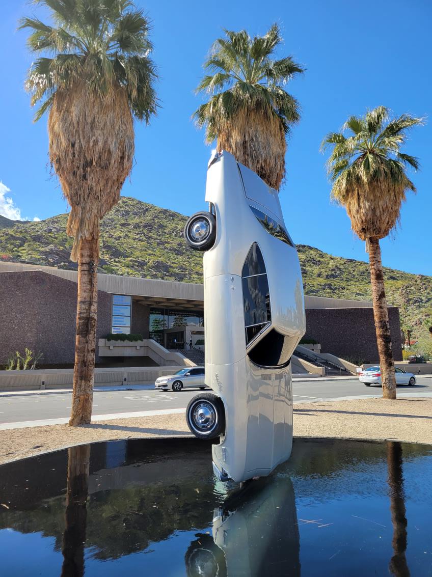 Iconic outdoor art of Palm Springs