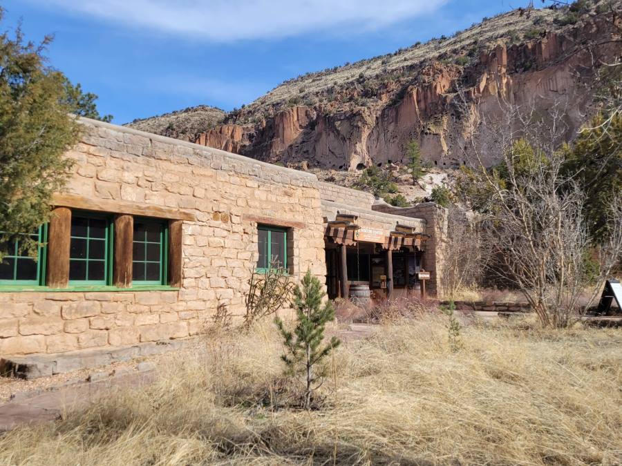 Visitor Center at Bandelier National Monument