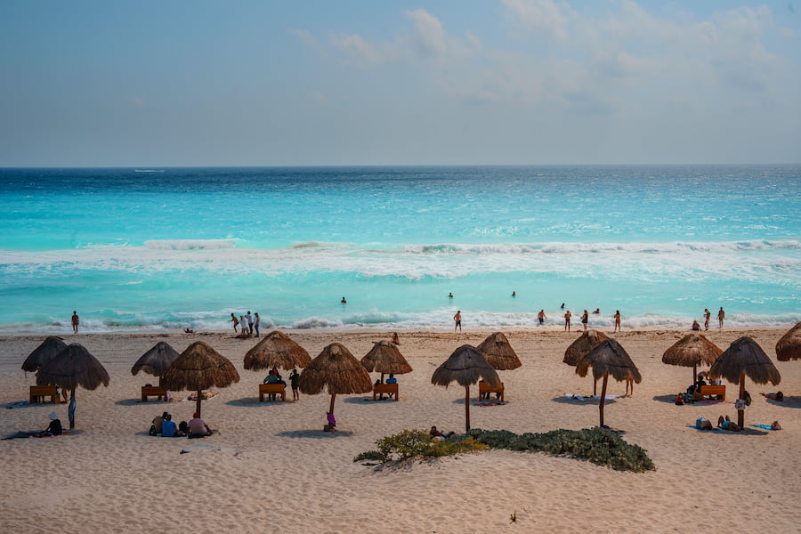 Relax at Playa Delfines