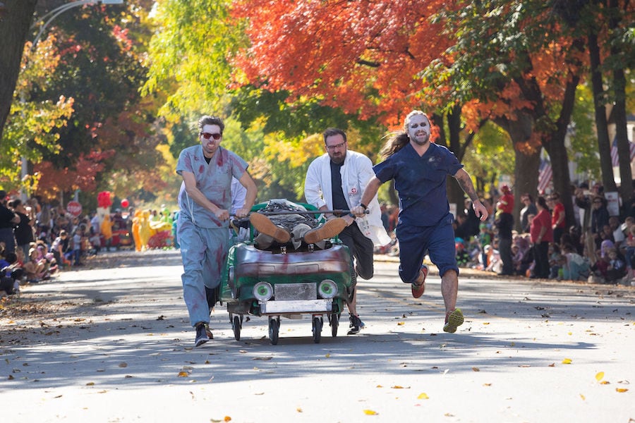 Halloween at Forest Park, Illinois