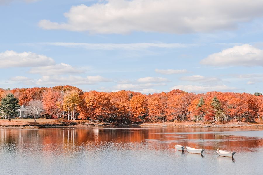 Kennebunkport in Fall Season