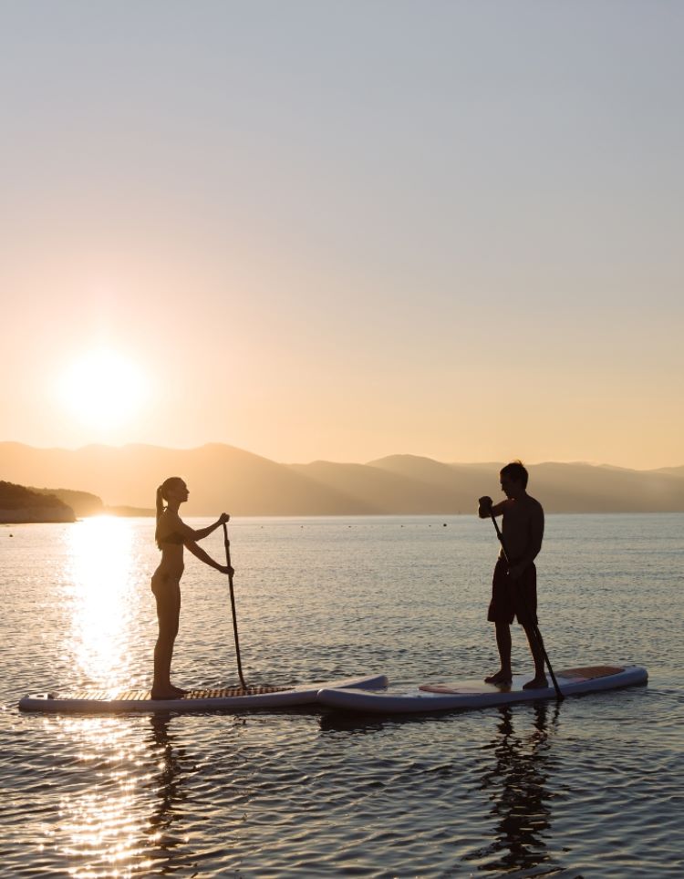 Standup Paddle Boarding at cabo san lucas