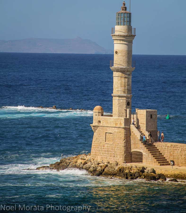 Crete island during winter