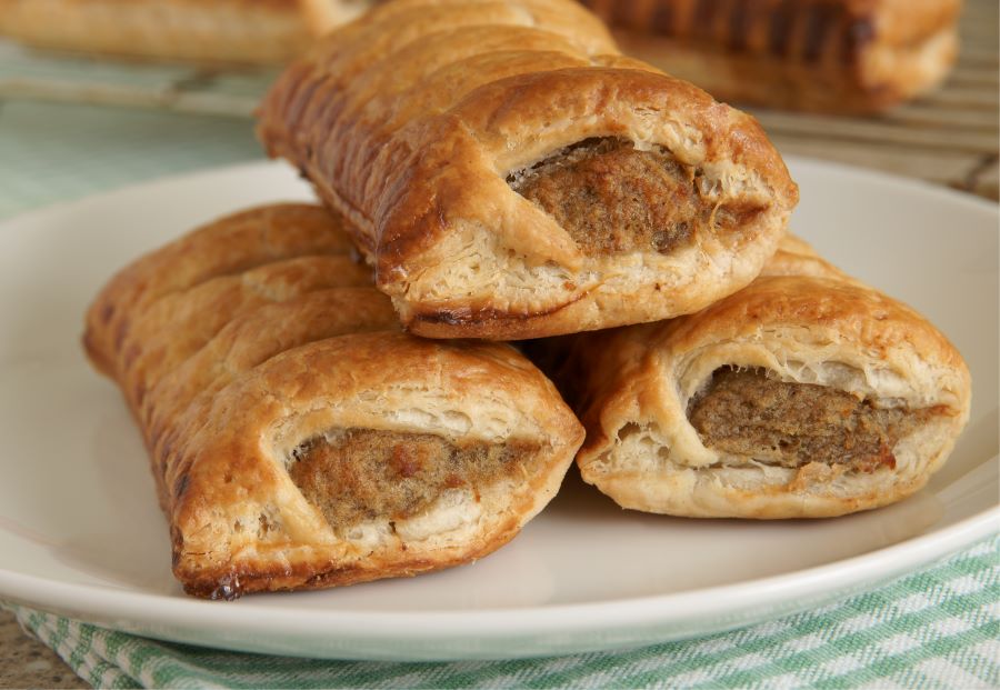 english sausage rolls