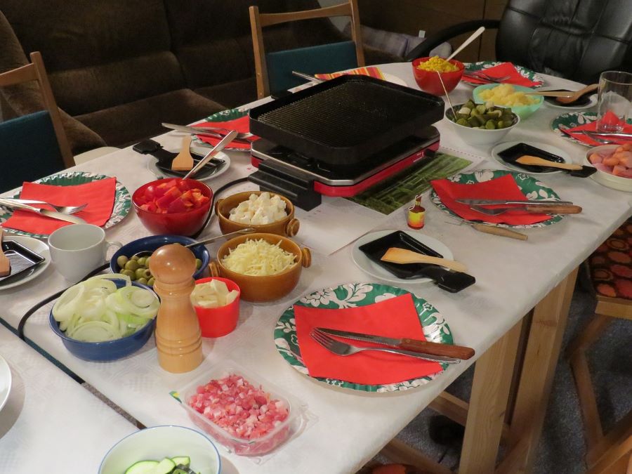 Enjoy a French raclette