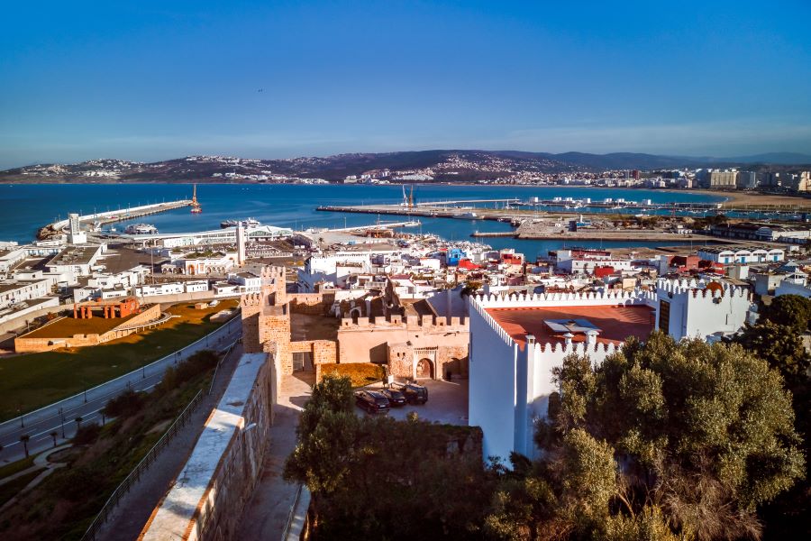 A overview lookout to Tangier