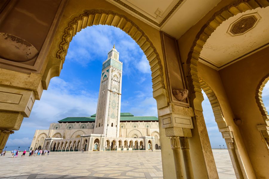 Casablanca a visit to the main mosque