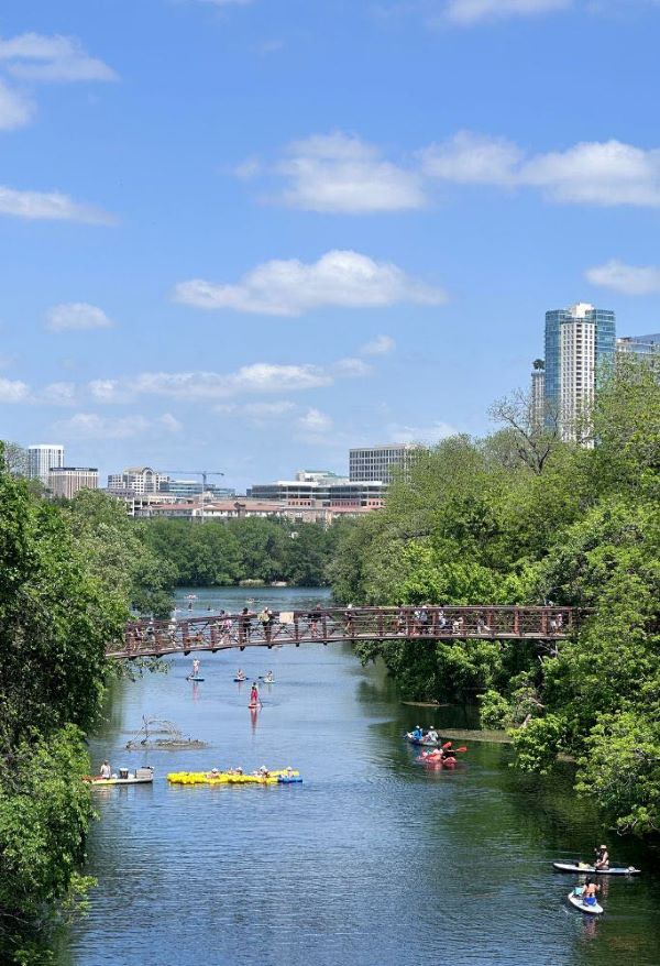 Map of Texas Road Trip Itinerary