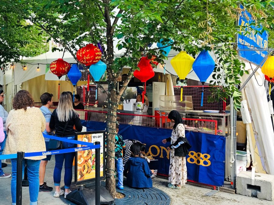 Food Festival Stall in Edmonton