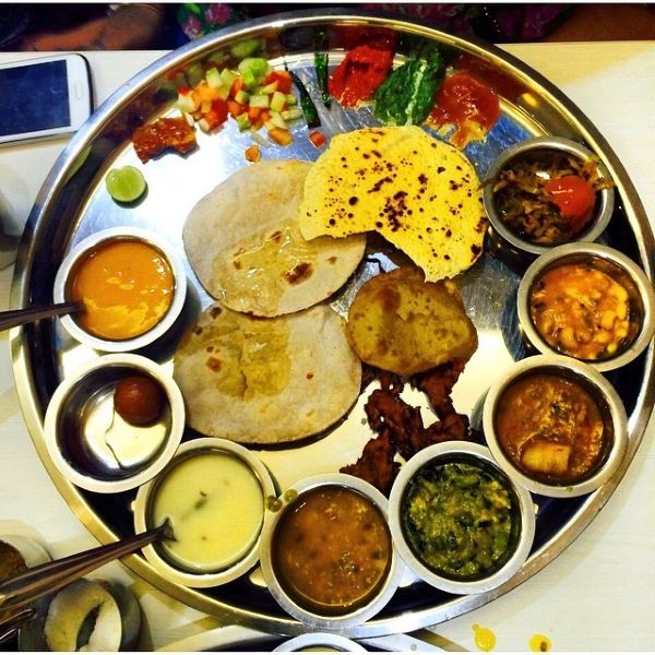 Drummond street thali plate