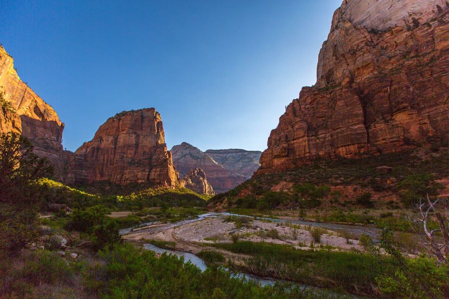 Angels Landing area of Zion