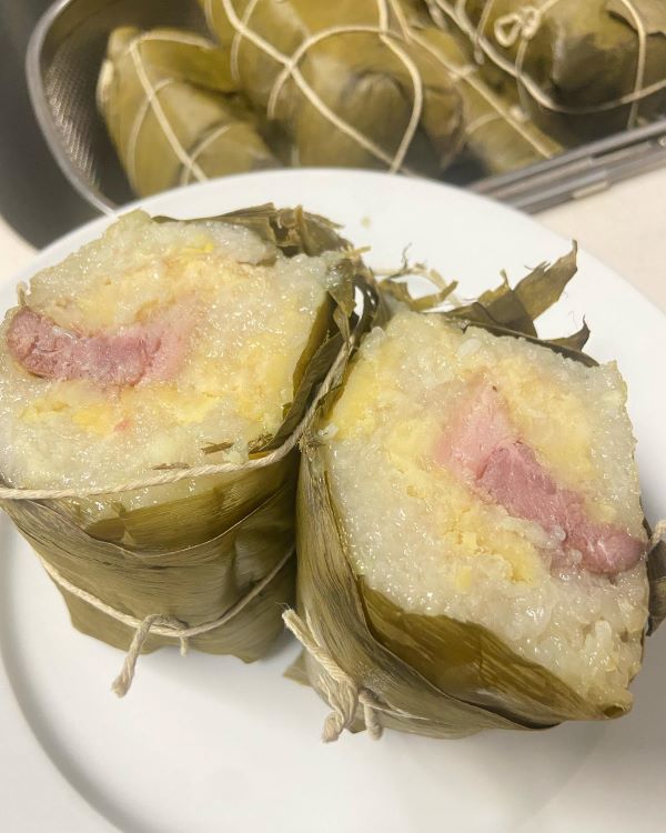 Banh Chung Banh Tet Banana wrapped Banh Chung ,Banh Tet