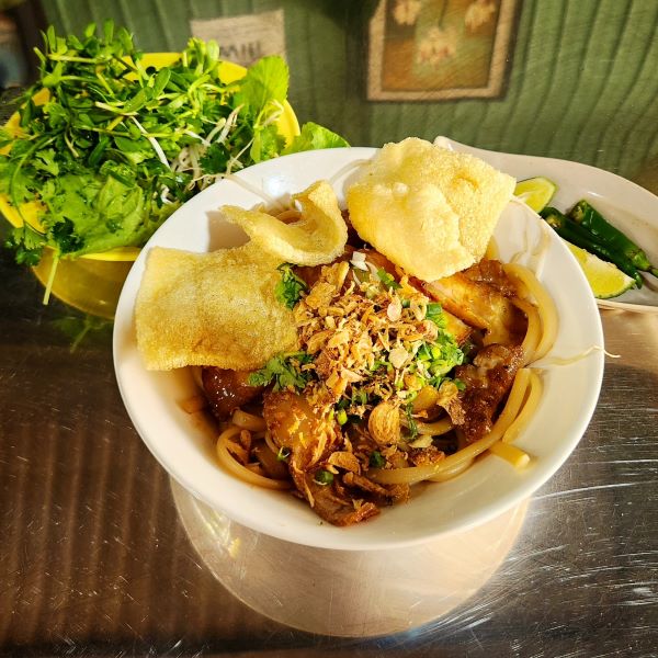 Cao Lau Hoi An noodle dish Cao Lầu - Vietnam's Enigmatic Noodle Dish